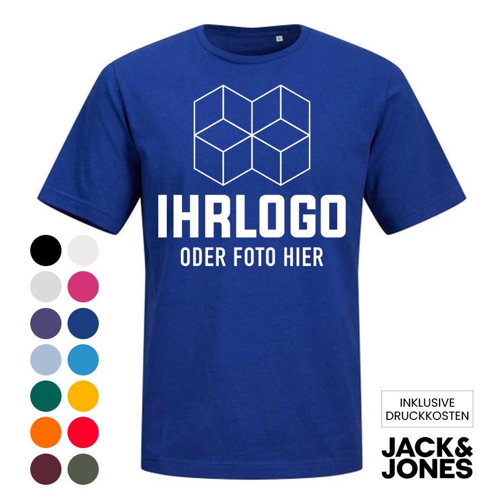 Original Jack & Jones® Blanks Canvas Tee in vielen Farben - Drucksaal