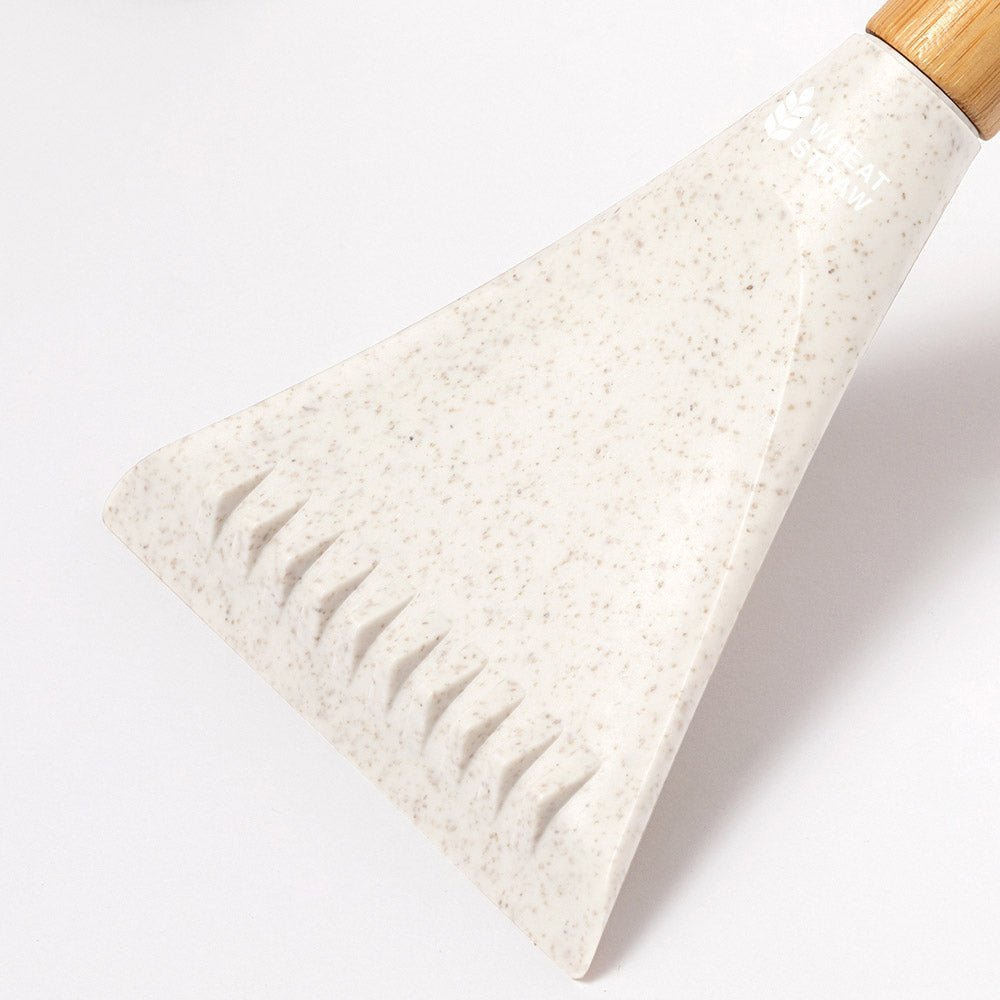 Praktischer Eiskratzer aus Bambus und Weizenstroh - Drucksaal