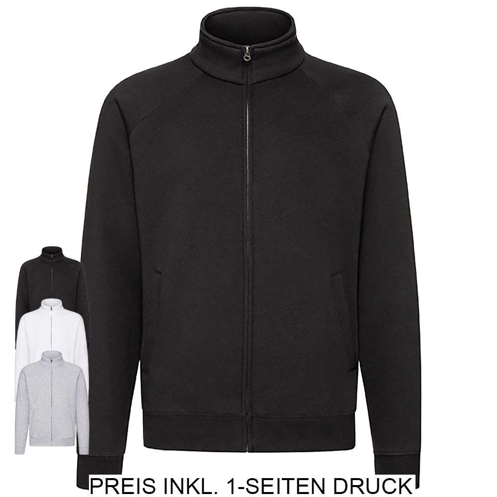 Premiuim Sweatjacke mit Reißverschluss 280 g/m2 - 622280 - Drucksaal