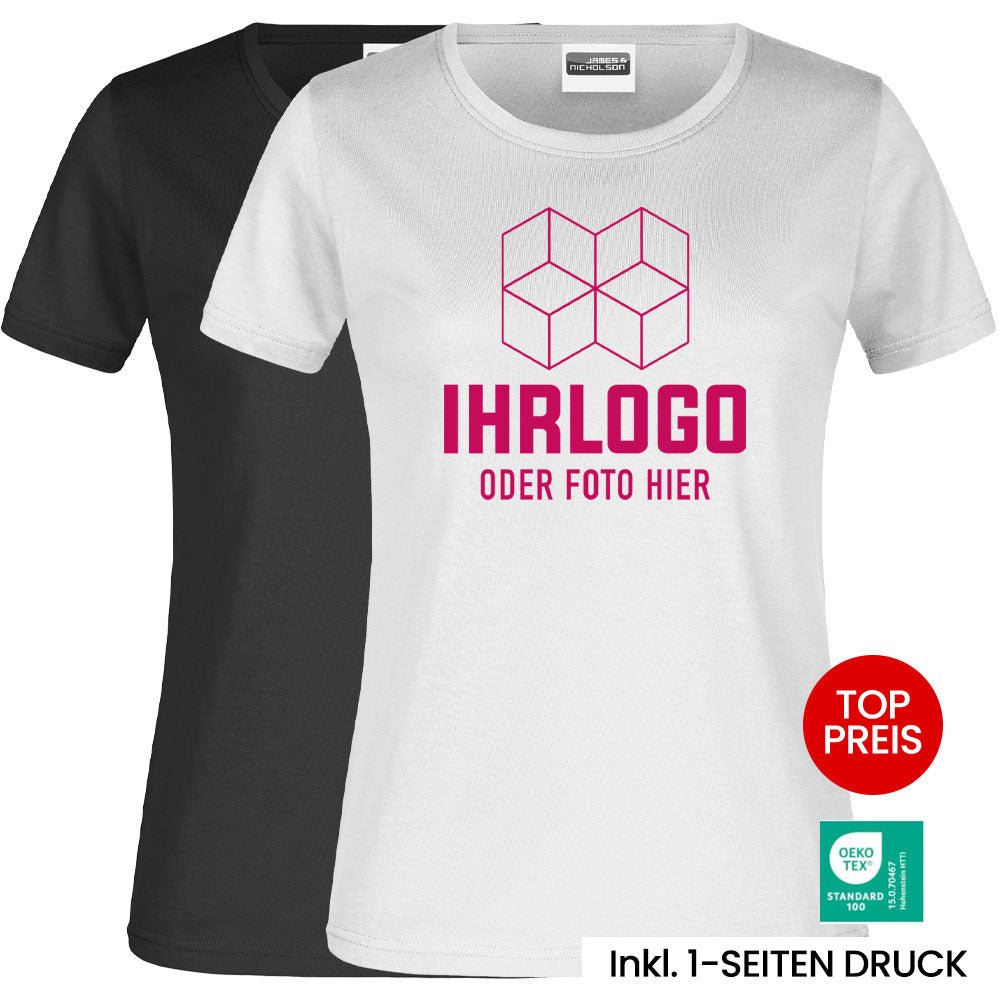 Promo - T Lady 150 g/m² - Promotion Damenshirt 100% Baumwolle - Drucksaal