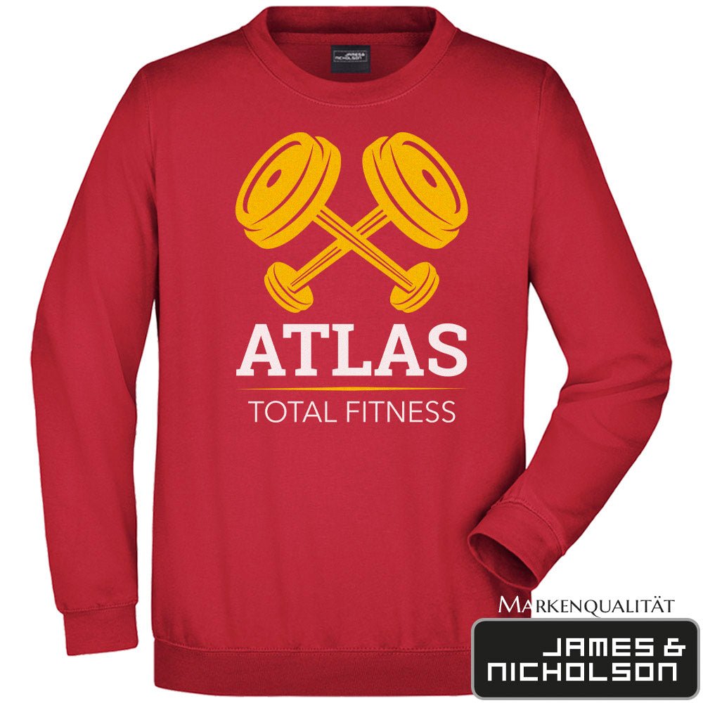 Round Sweat Heavy Sweatshirt in versch. Farben - Drucksaal