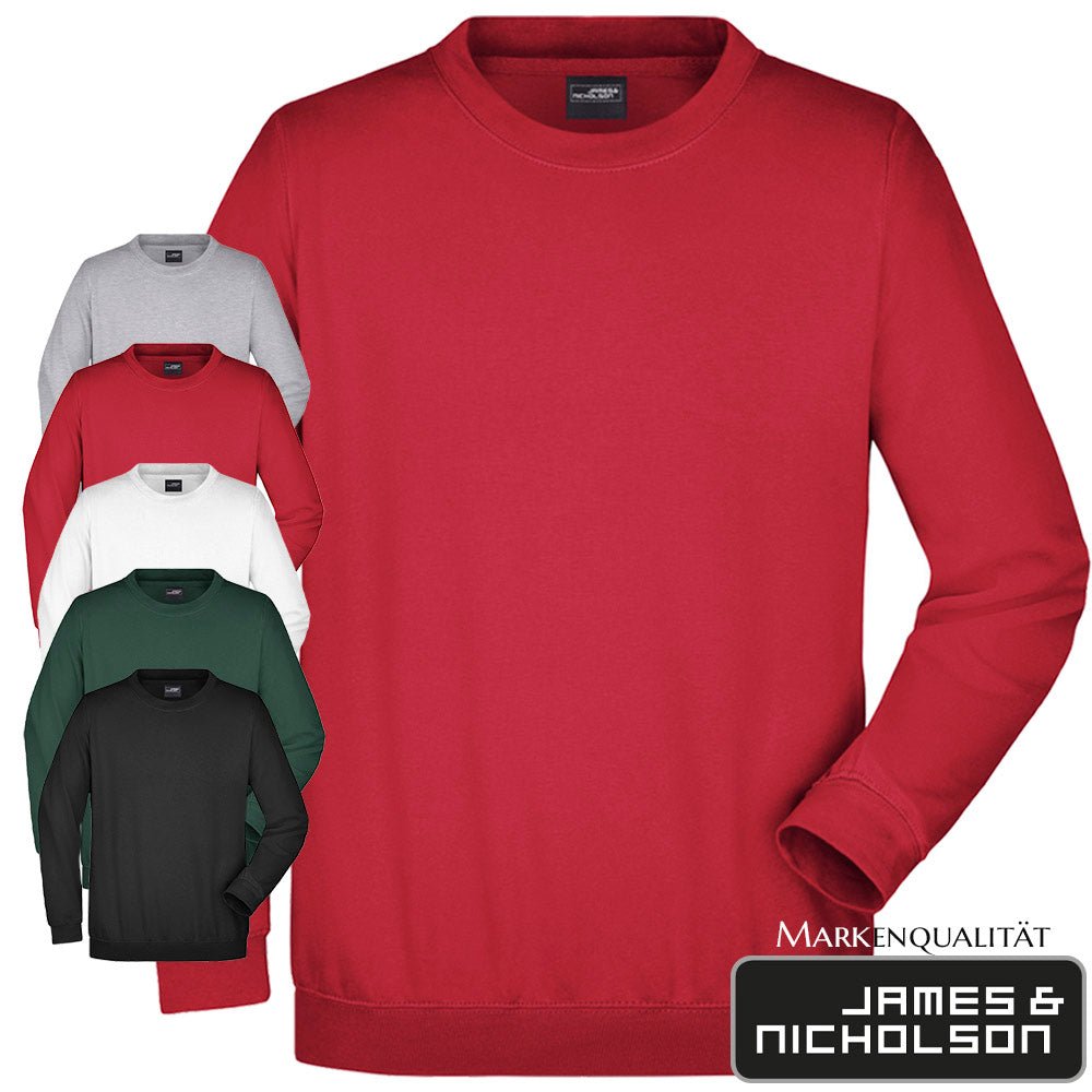 Round Sweat Heavy Sweatshirt in versch. Farben - Drucksaal
