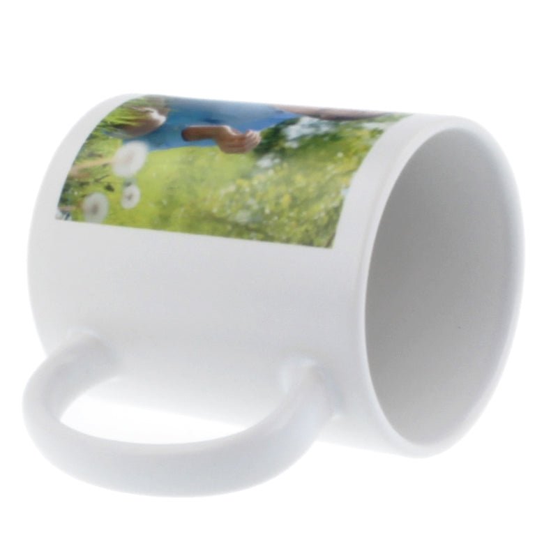 Satinierte, mattierte Tasse - Drucksaal