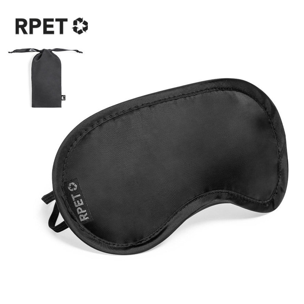 Schlafmaske, Reisemaske mit weicher und komfortabler Passform aus RPET - Material - Drucksaal