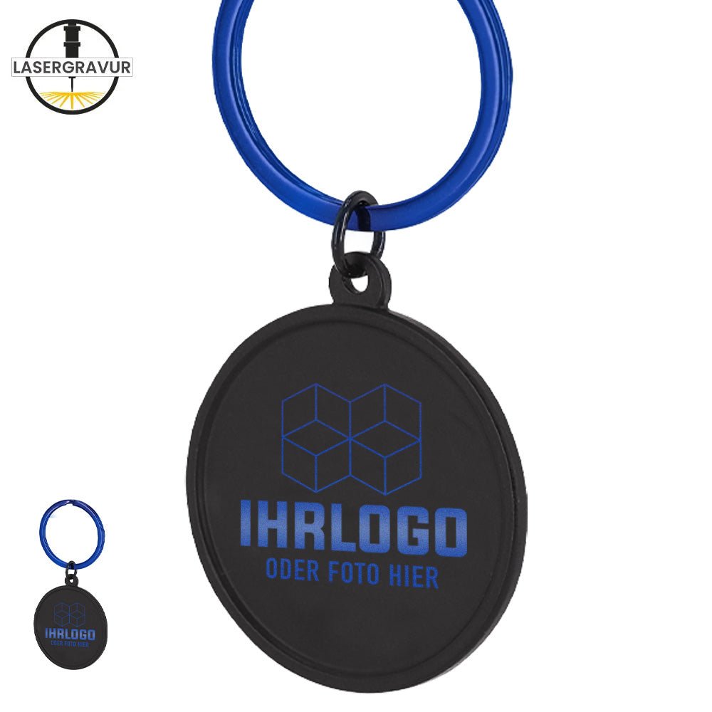 Schlüsselanhänger "Kläpson" mit Lasergravur in Schlüsselringfarbe - Drucksaal