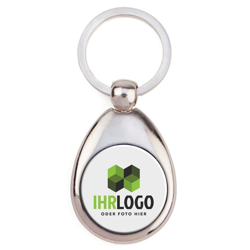 Schlüsselanhänger mit Einkaufswagenchip - Drucksaal