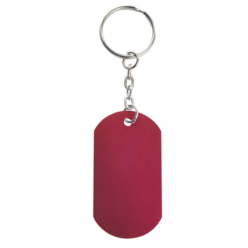 Schlüsselanhänger Nevez, Aluminium - Drucksaal