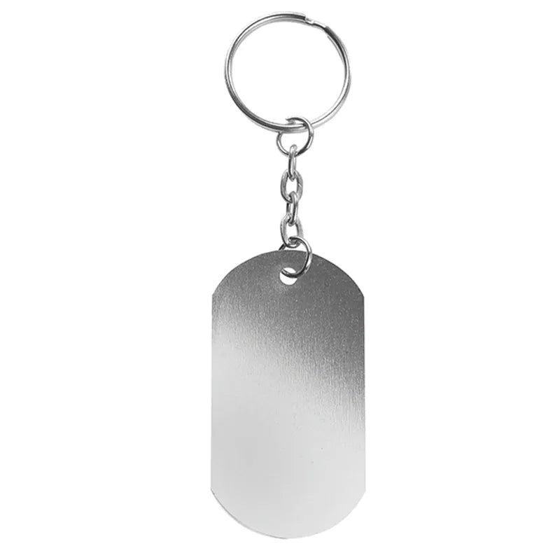 Schlüsselanhänger Nevez, Aluminium - Drucksaal