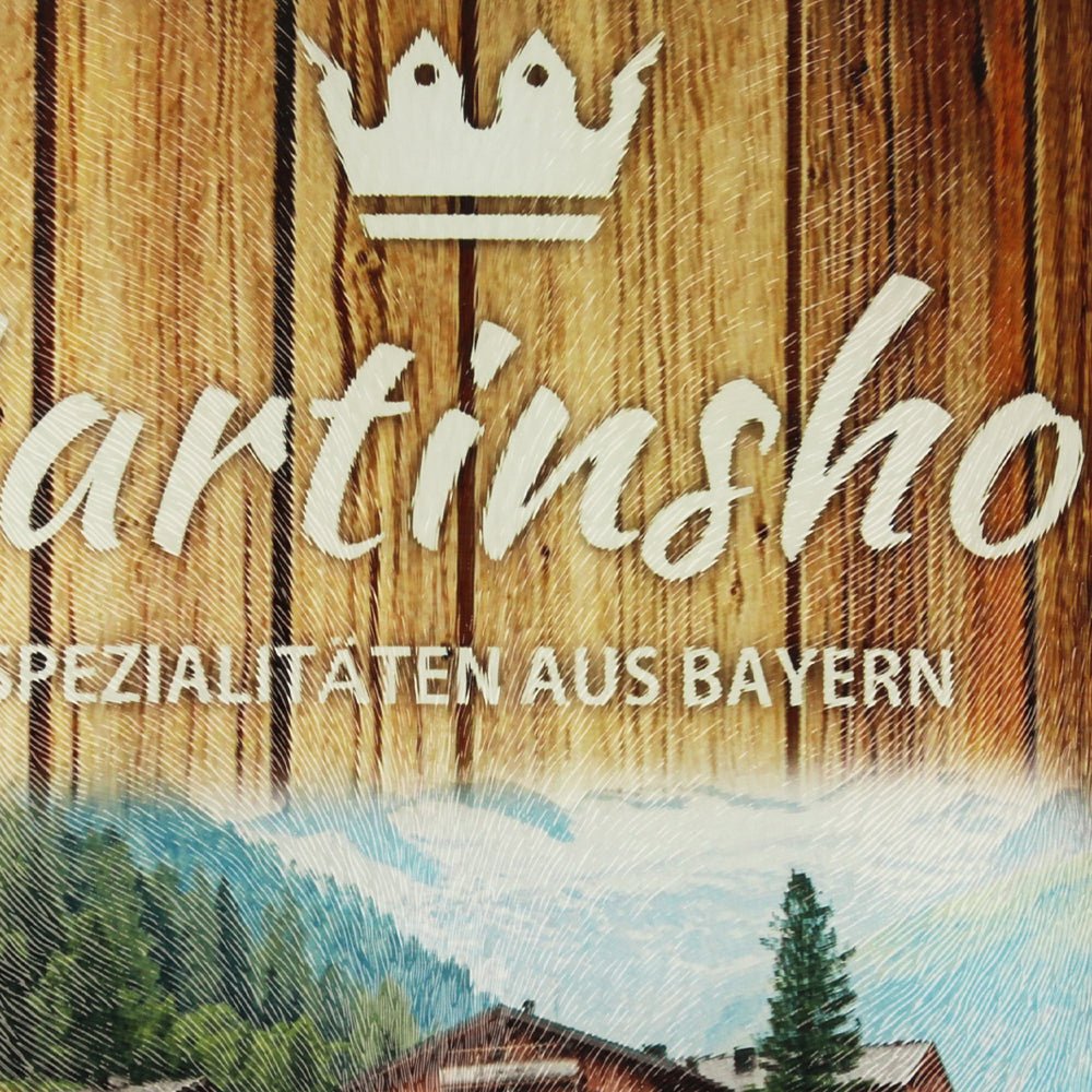 Schneidebrett aus Glas 20 x 28 cm - Drucksaal