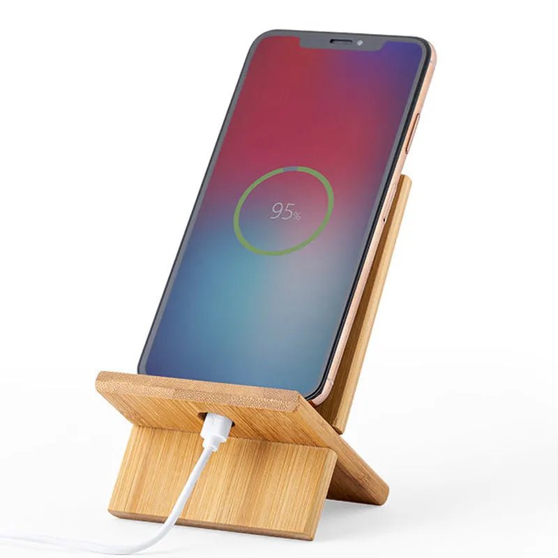Smartphonehalter aus Bambus - Drucksaal