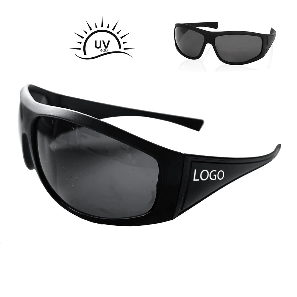 Sonnenbrille "Premilla" in Schwarz mit sportlichem Design