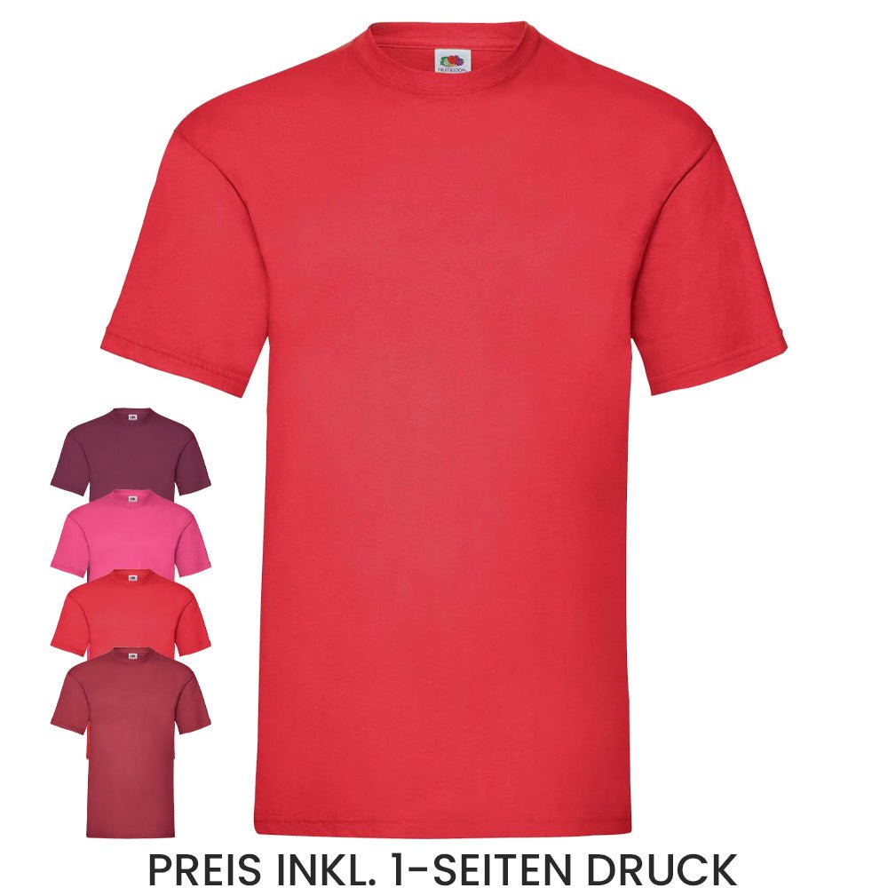 T-Shirt Valueweight 165 gr./m2 - Redline 610360 - Drucksaal