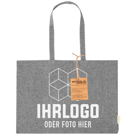 Tasche Bonello aus recycelter Baumwolle 220g/m2. - Drucksaal