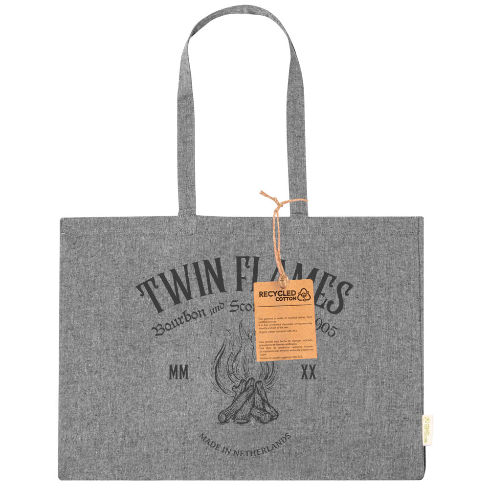 Tasche Bonello aus recycelter Baumwolle 220g/m2. - Drucksaal