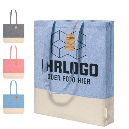 Tasche Kaunal aus 100% recycelter Baumwolle 120 g/m2 - Drucksaal