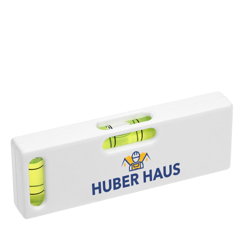 Taschen - Wasserwaage mit zwei Libellen - Drucksaal