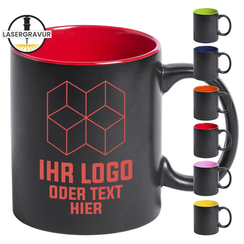 Tasse Bafy mit Gravur - Verschiedene Innenfarben zur Auswahl - Drucksaal
