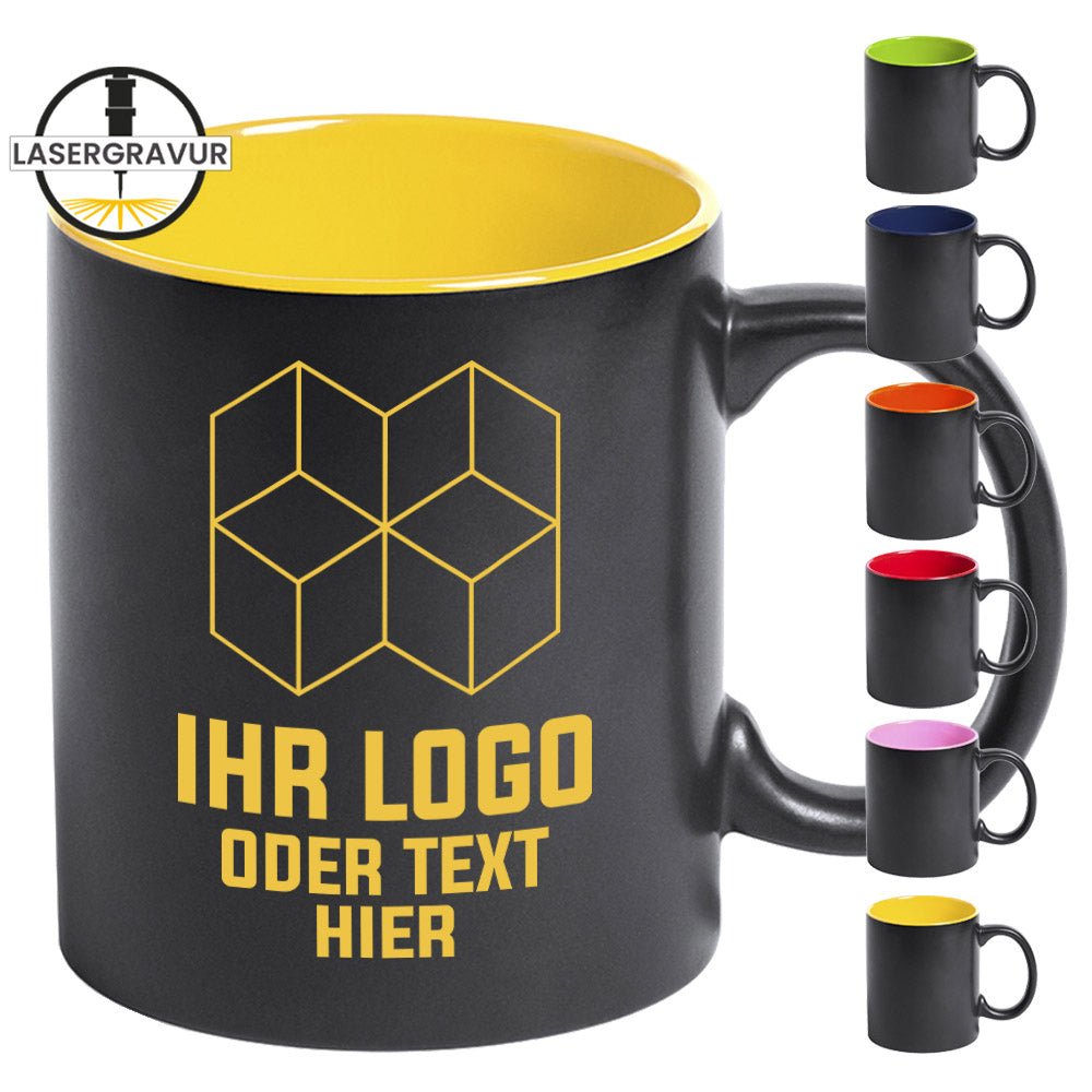 Tasse Bafy mit Gravur - Verschiedene Innenfarben zur Auswahl - Drucksaal