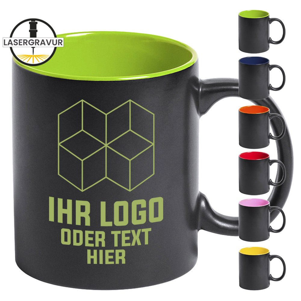 Tasse Bafy mit Gravur - Verschiedene Innenfarben zur Auswahl - Drucksaal