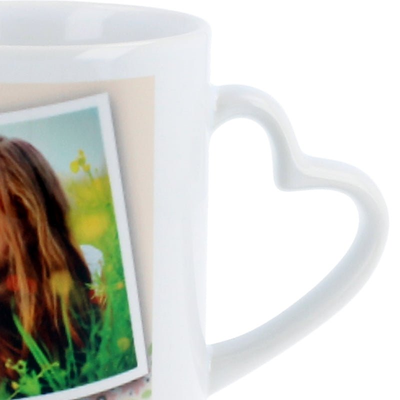 Tasse mit Herzhenkel - Drucksaal