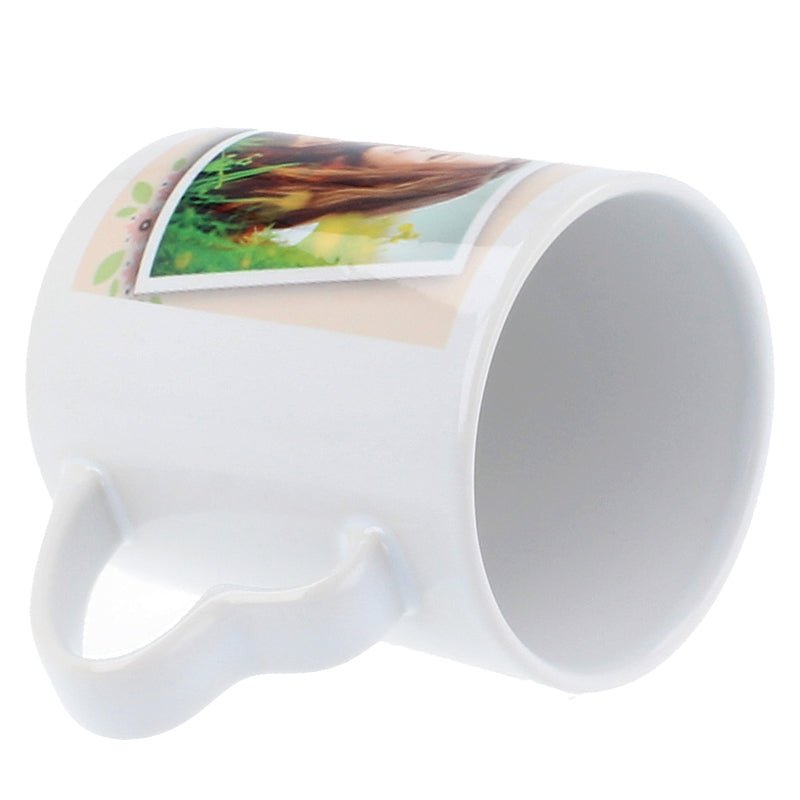 Tasse mit Herzhenkel - Drucksaal