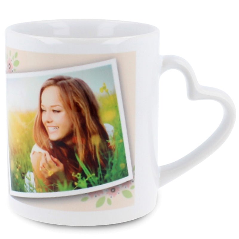 Tasse mit Herzhenkel - Drucksaal