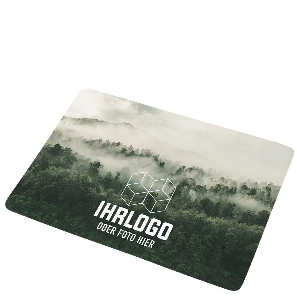 Textil - Tischset 2 - lagig weiß, Größe 415 x 290 mm - Drucksaal