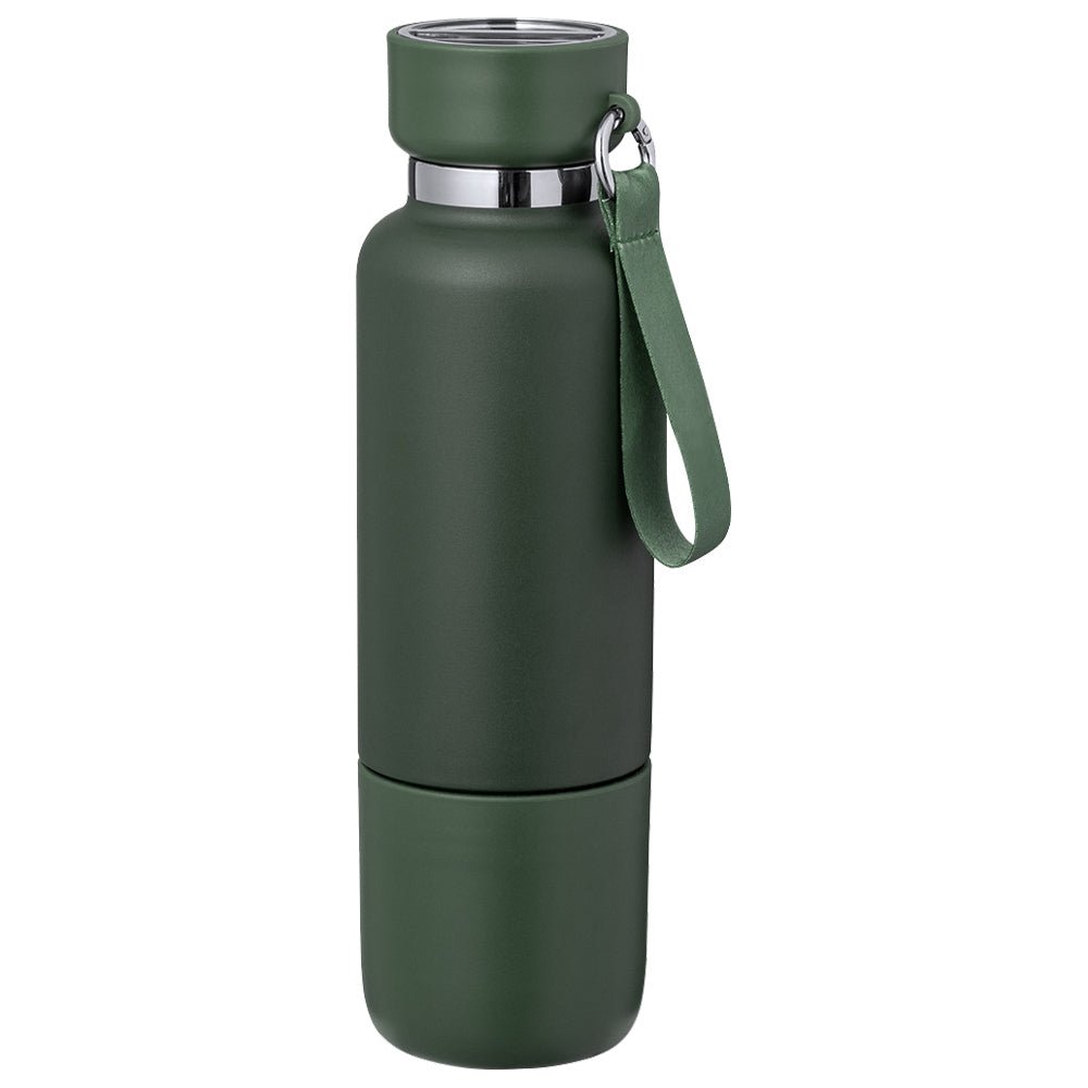 Thermosflasche, Thermoskanne aus Edelstahl 500 ml. - Drucksaal