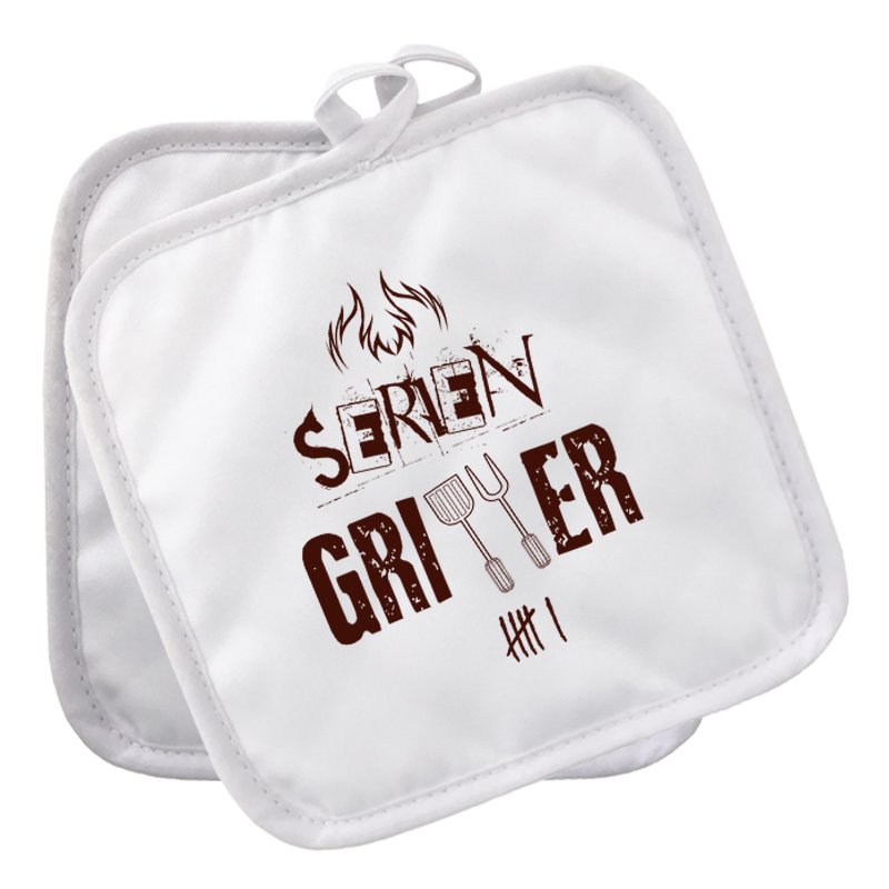 Topflappen 2er Set - Drucksaal