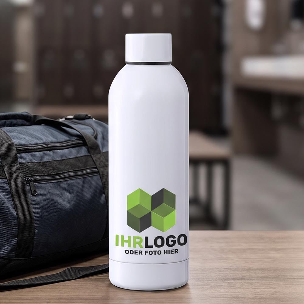 Trinkflasche 500ml "Hidis" aus doppelwandigem Edelstahl