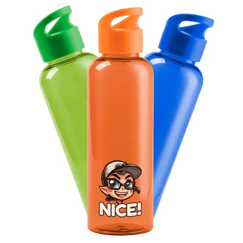 Trinkflasche 530 ml aus Tritan, BPA frei - Drucksaal