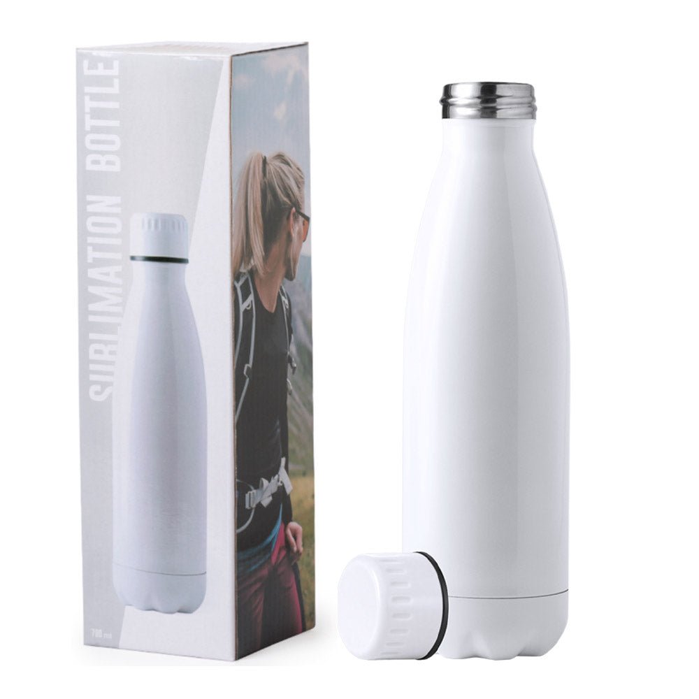 Trinkflasche 700ml "Tayrol" aus Edelstahl mit Sicherheitsverschluss