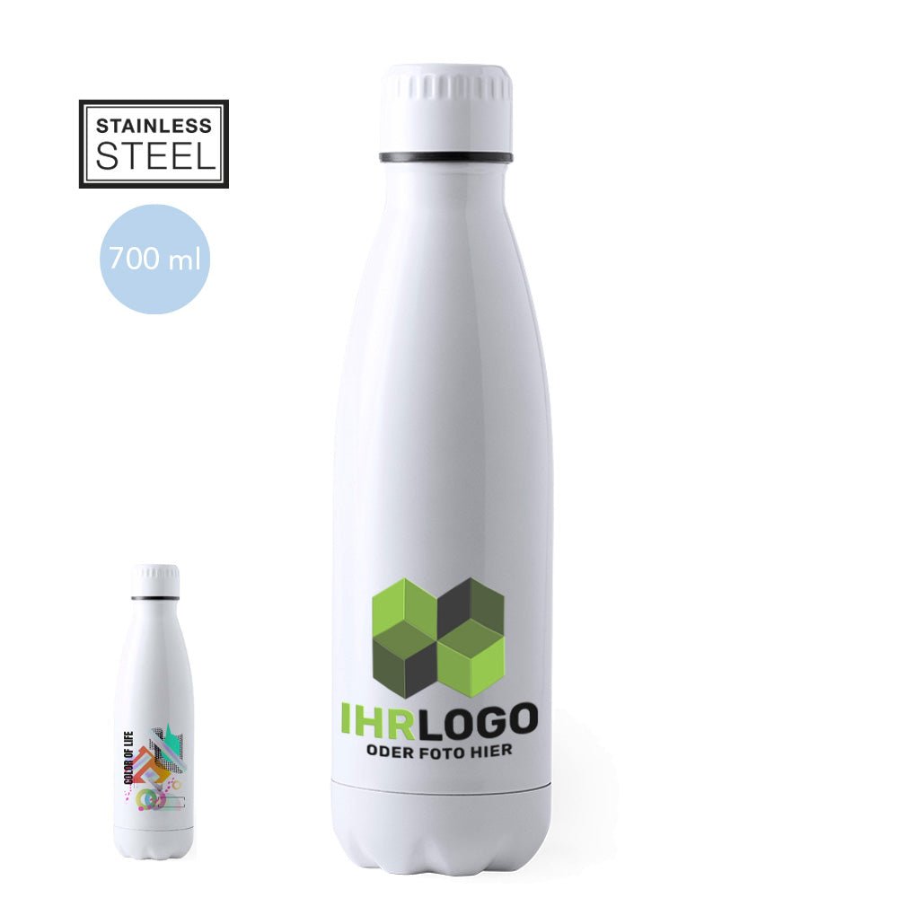 Trinkflasche 700ml "Tayrol" aus Edelstahl mit Sicherheitsverschluss