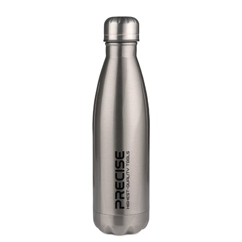 Trinkflasche Heliox 500 ml in weiß oder silber - Drucksaal