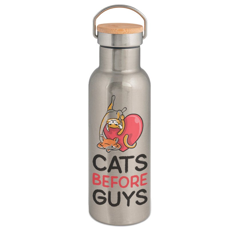 Trinkflasche Tulman mit Bambusdeckel 750 ml - Drucksaal