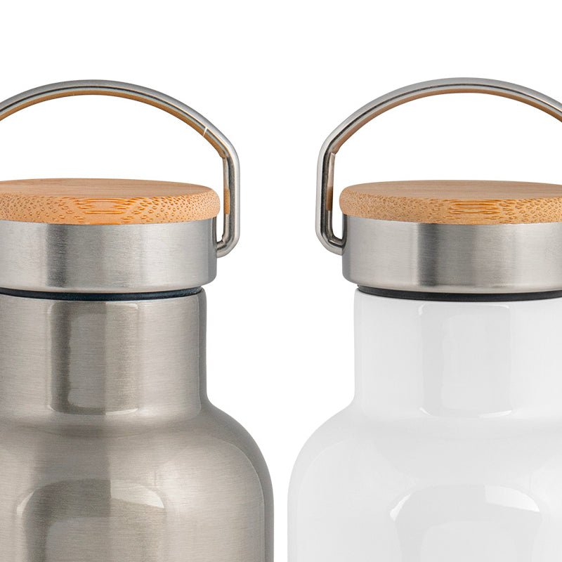 Trinkflasche Tulman mit Bambusdeckel 750 ml - Drucksaal