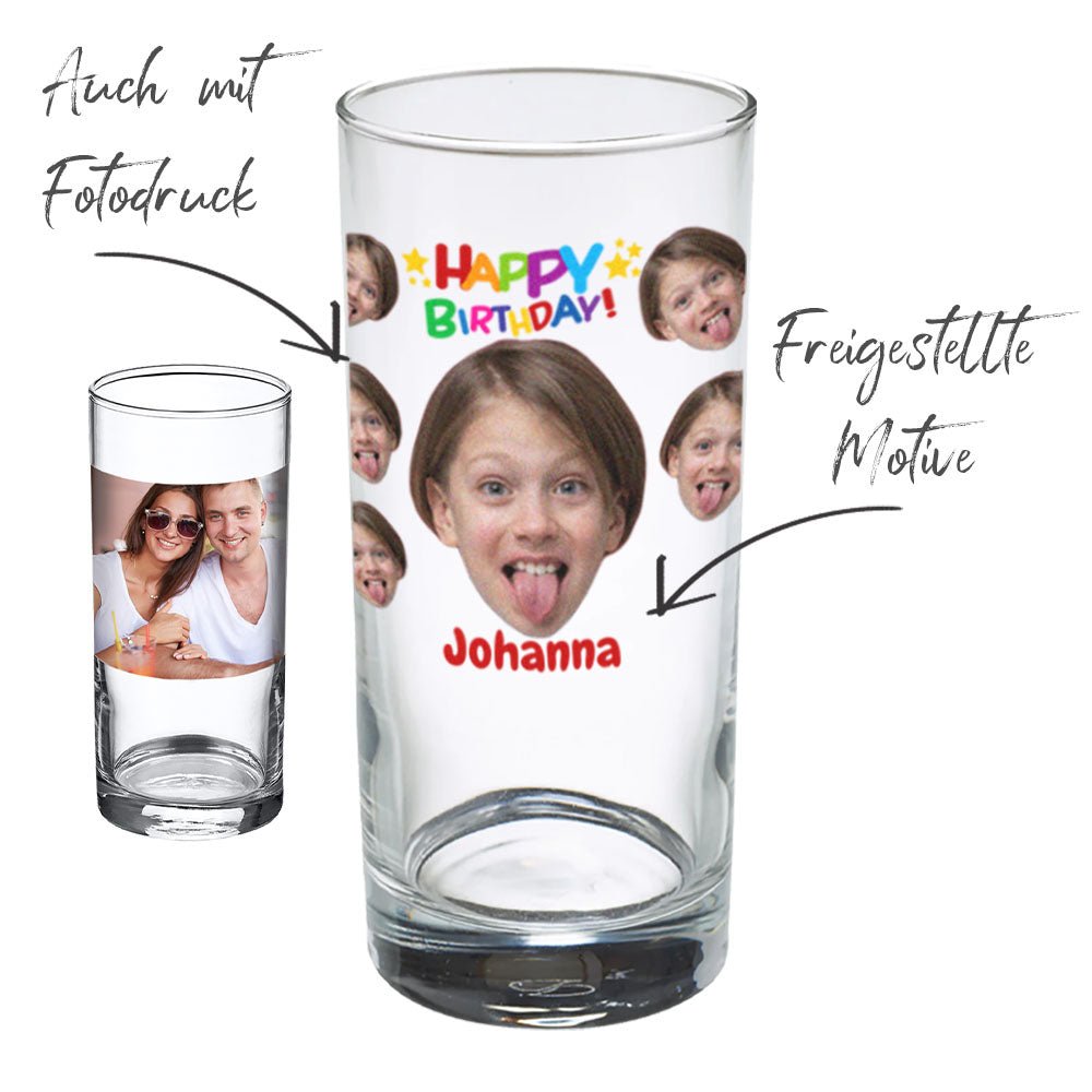 Trinkglas klar 0,25 ltr - Drucksaal