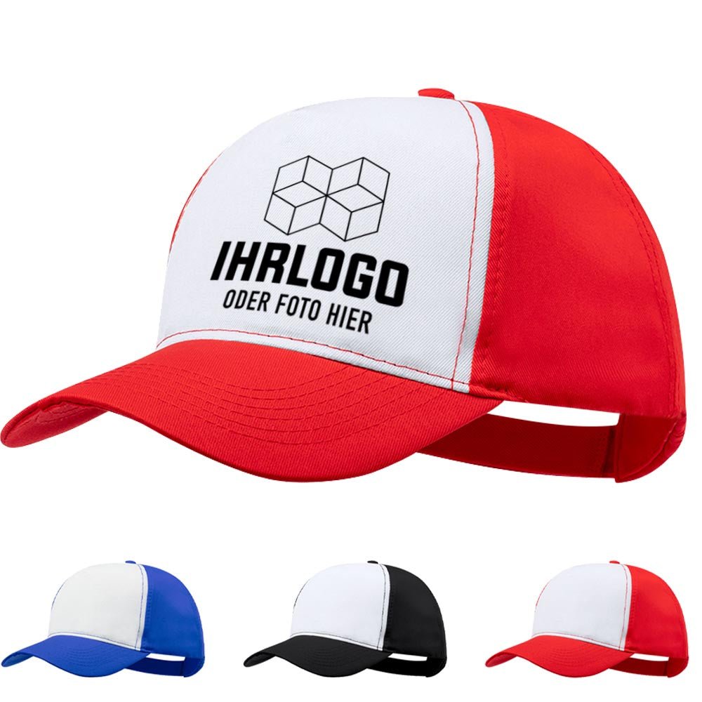 Trucker Cap im 5 - Panel - Stil in versch. Farben - Drucksaal