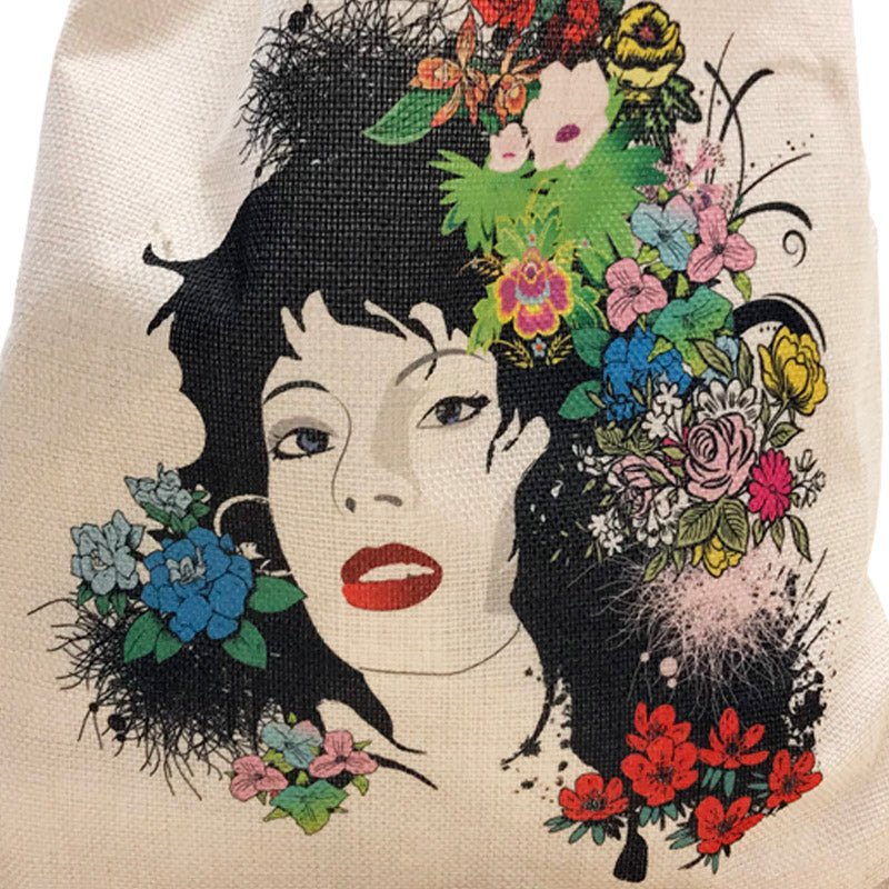 Turnbeutel in Naturfarbe - Drucksaal