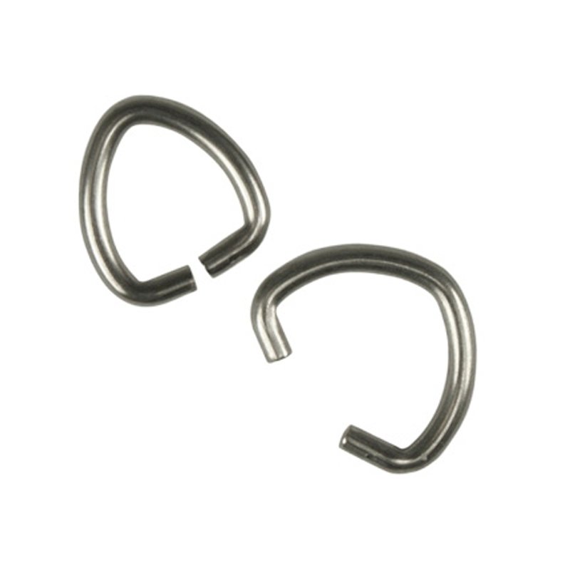 Weißer Aluminium - Anhänger Knochen - Drucksaal