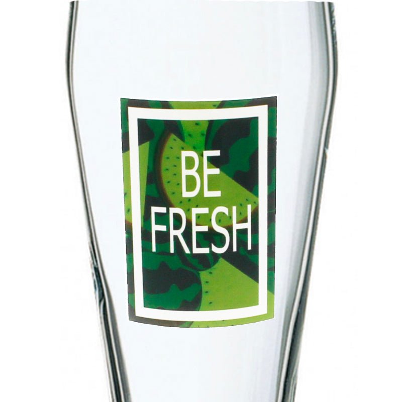 Weizenglas 0.5ltr klar bedrucken - Drucksaal