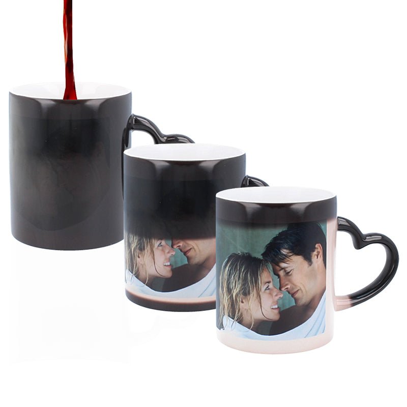 Zaubertasse mit Herzenkel - Drucksaal