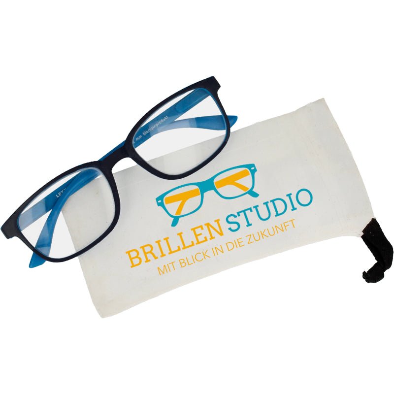 Zugbandbeutel z.B. für Brillen aus Velour - Drucksaal